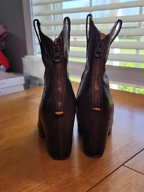 Kork-Ease Women's Specter Leather Booties in Brown - Picture 4 of 7